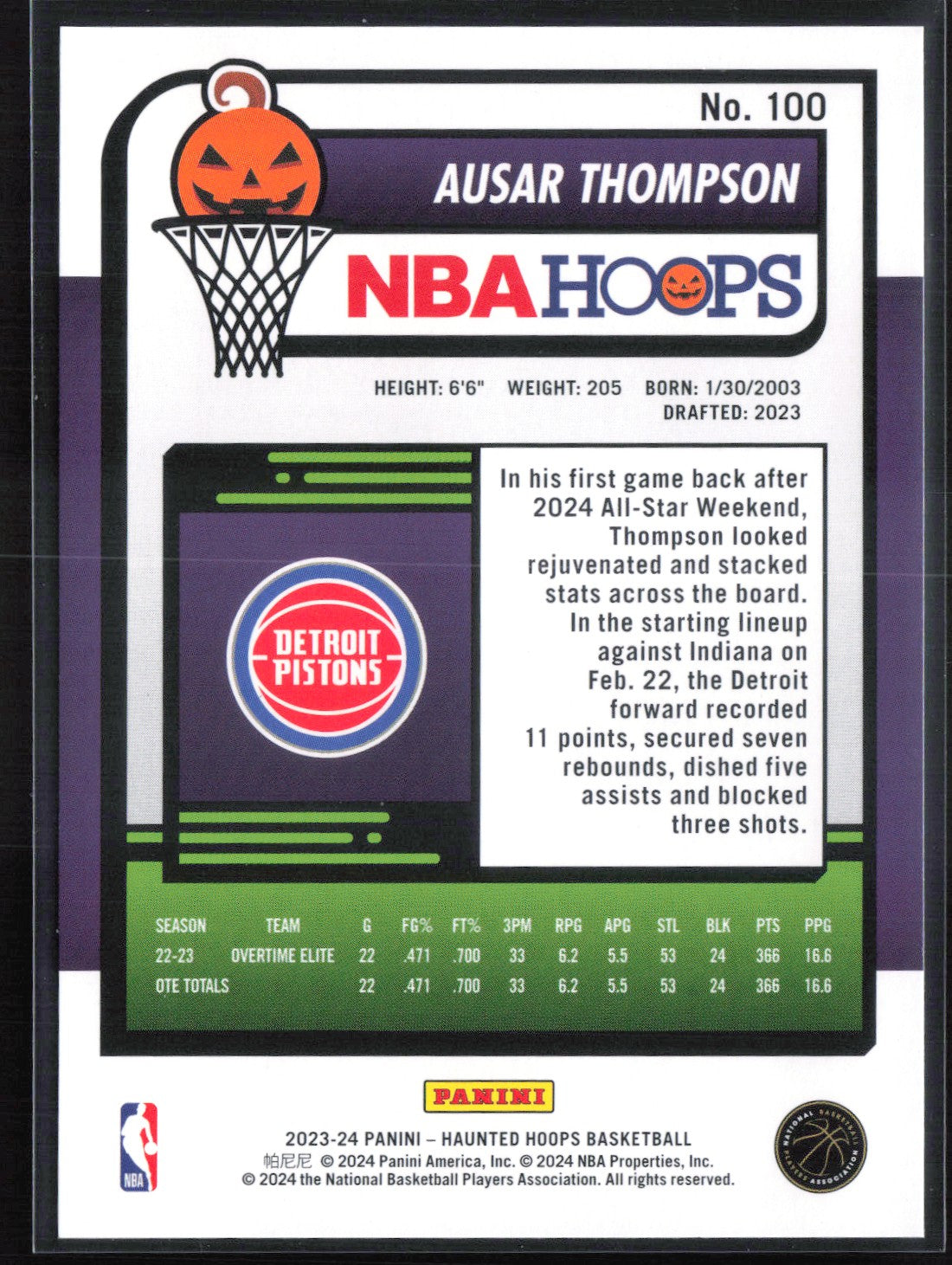 Ausar Thompson RC