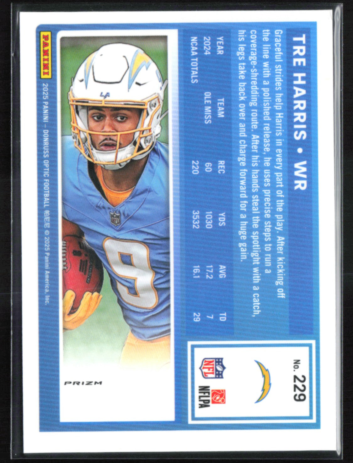 Tre Harris RC Holo