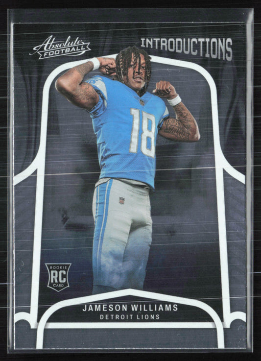 Jameson Williams RC Introductions