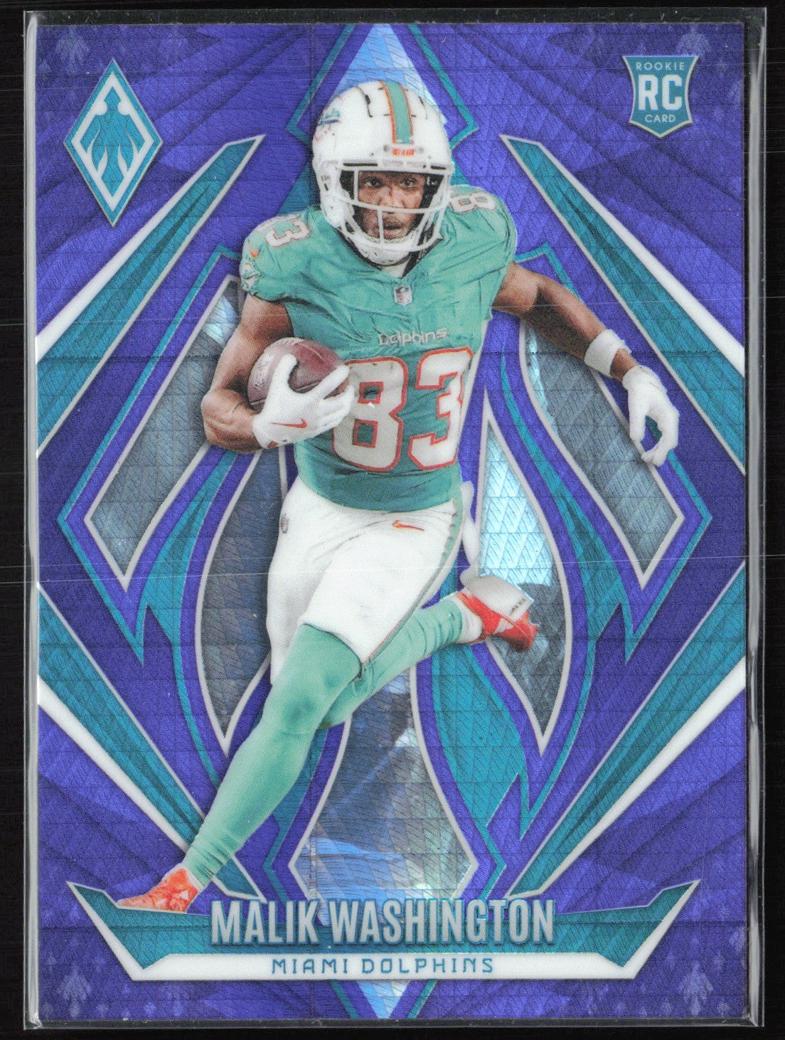 Malik Washington RC Purple Hyper