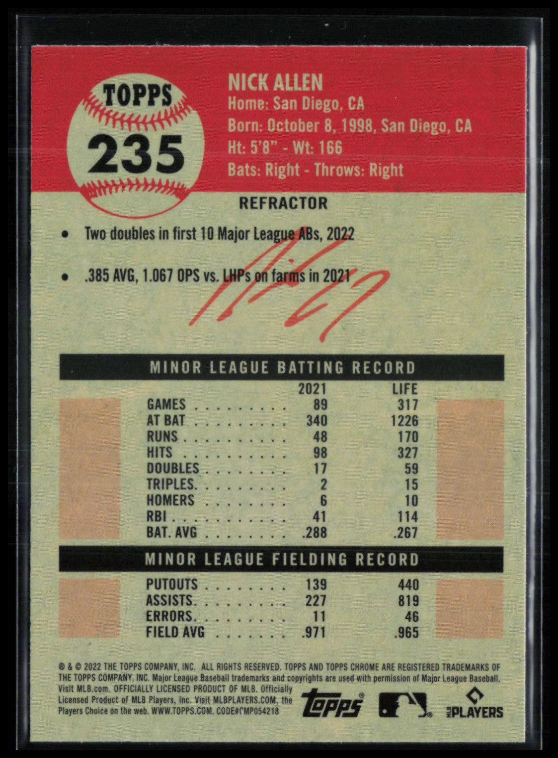 Nick Allen RC Refractor