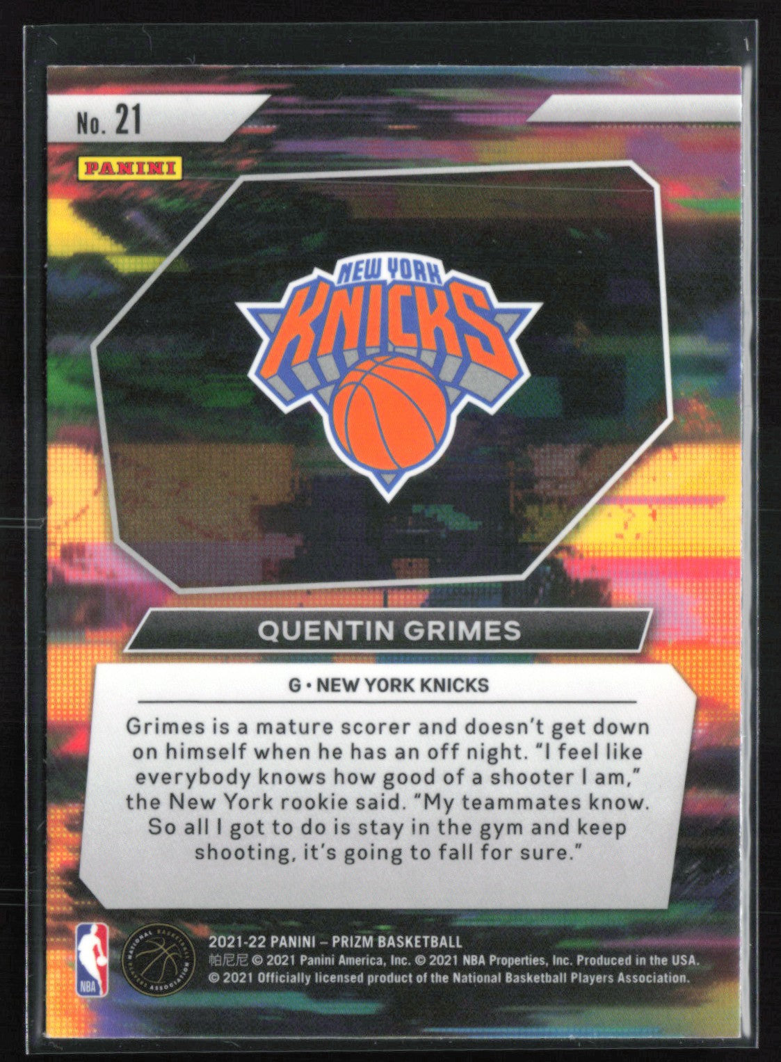 Quentin Grimes RC