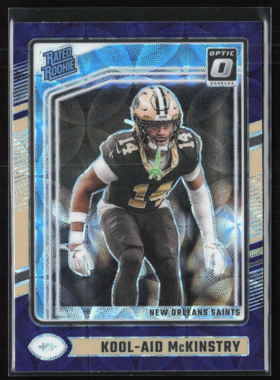 2024 Donruss Optic Blue 264 Kool-Aid McKinstry RC Purple Scope