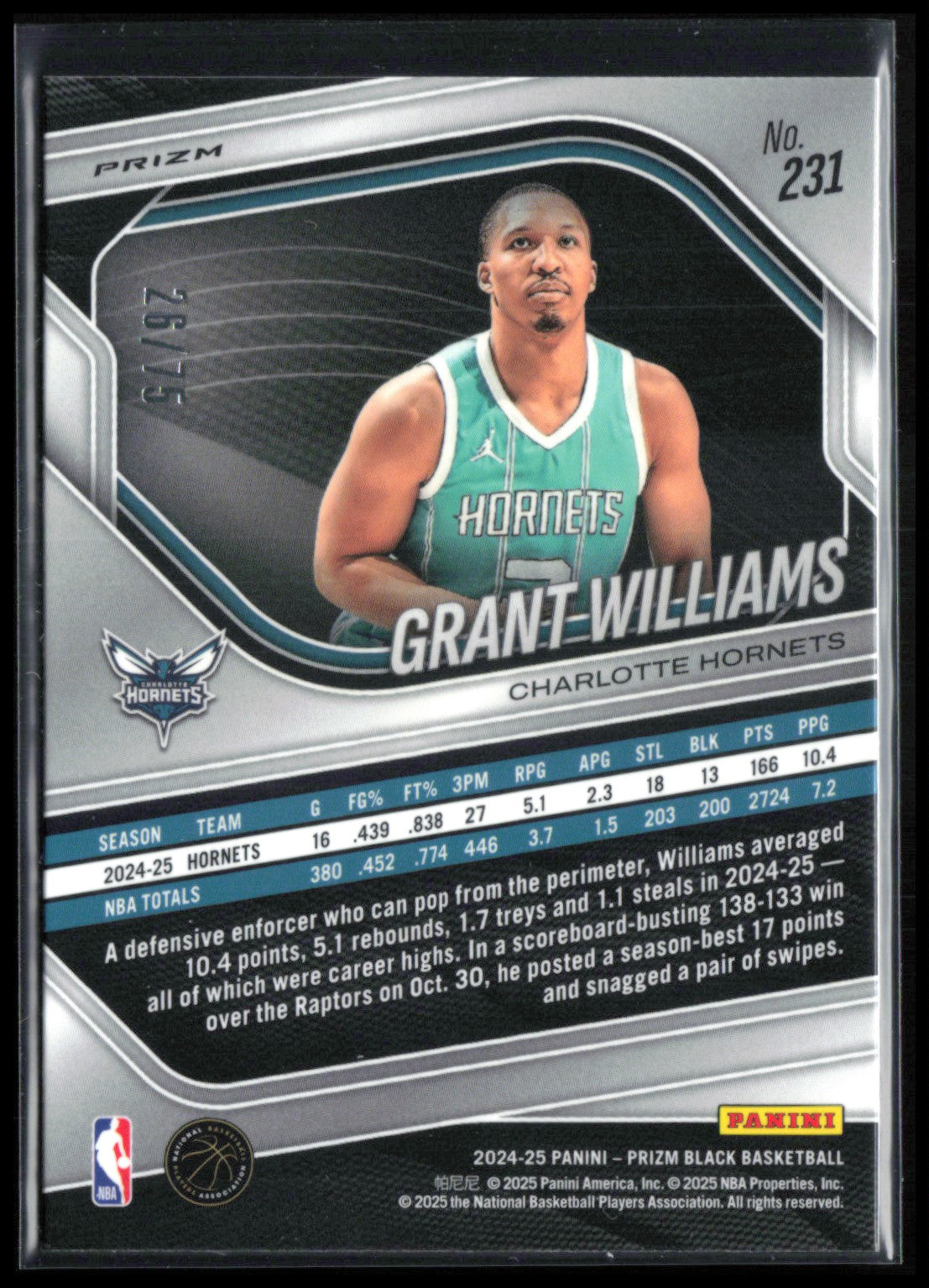 Grant Williams Red Checker /75
