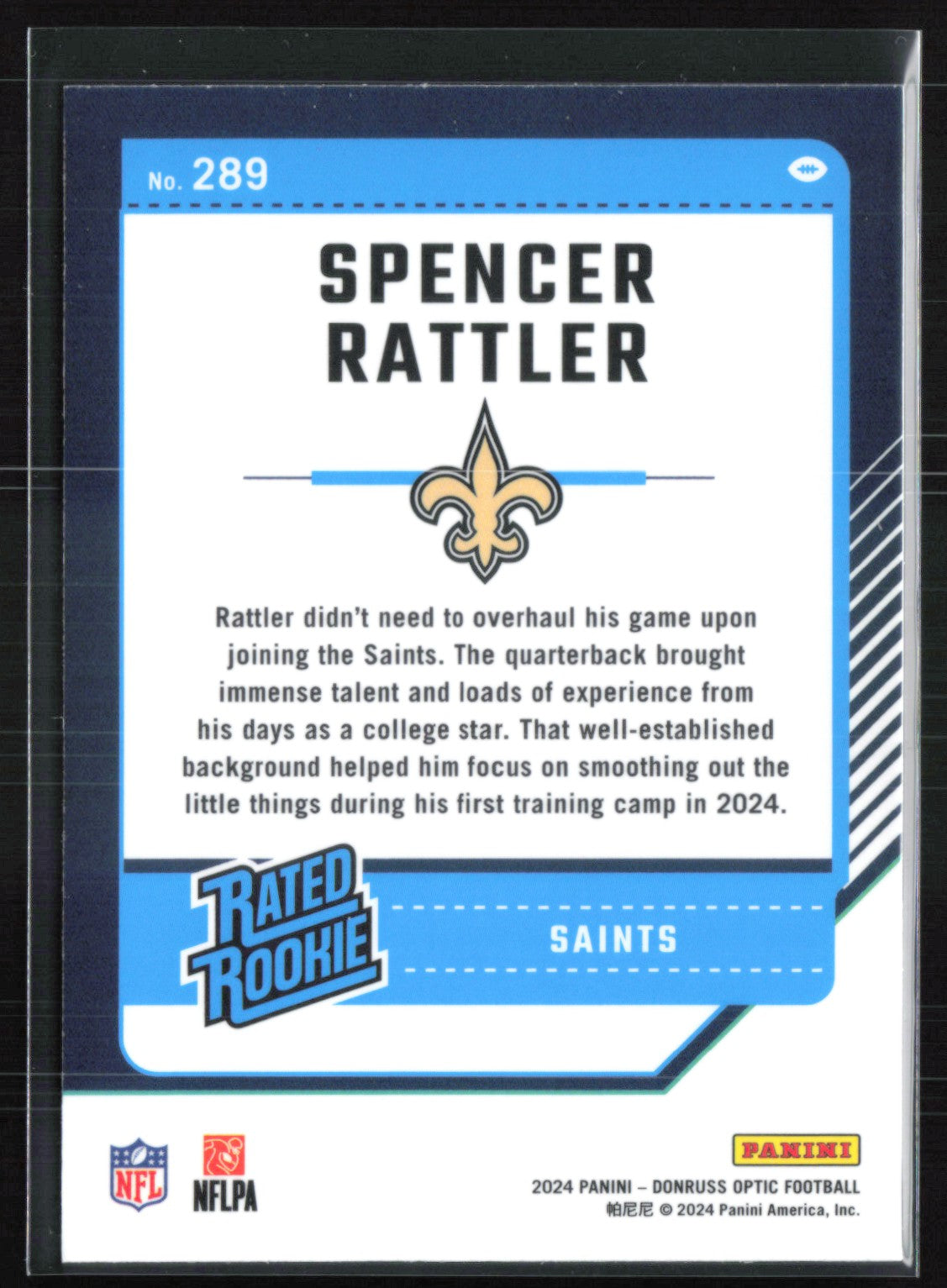 Spencer Rattler RC Optic