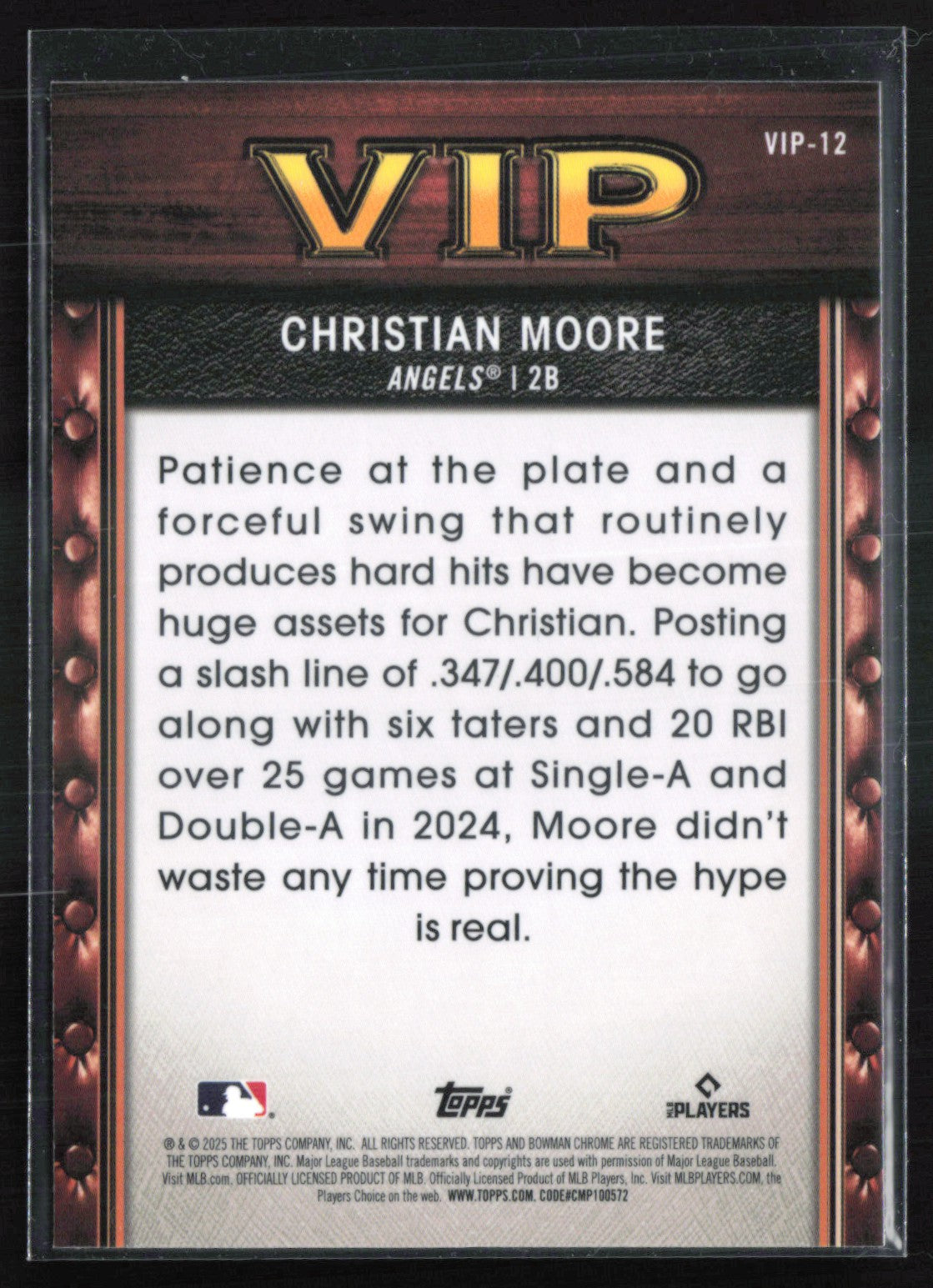 Christian Moore VIP