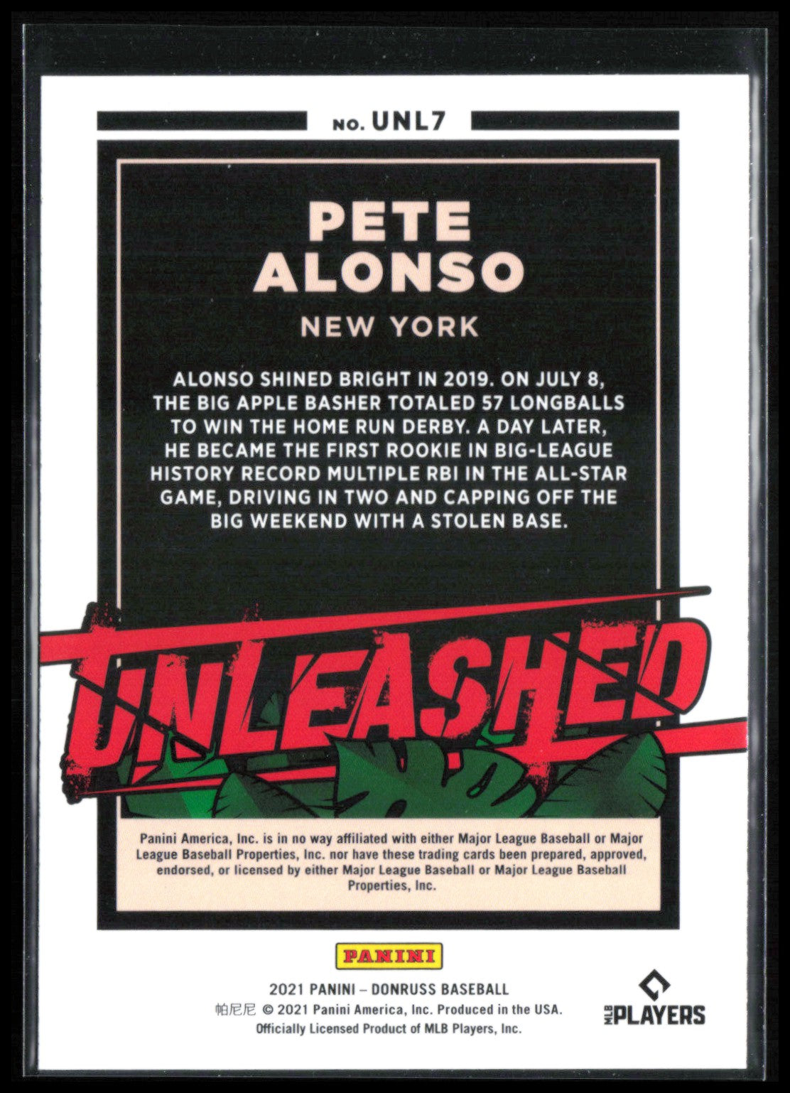 Pete Alonso Unleashed Vector Parallel