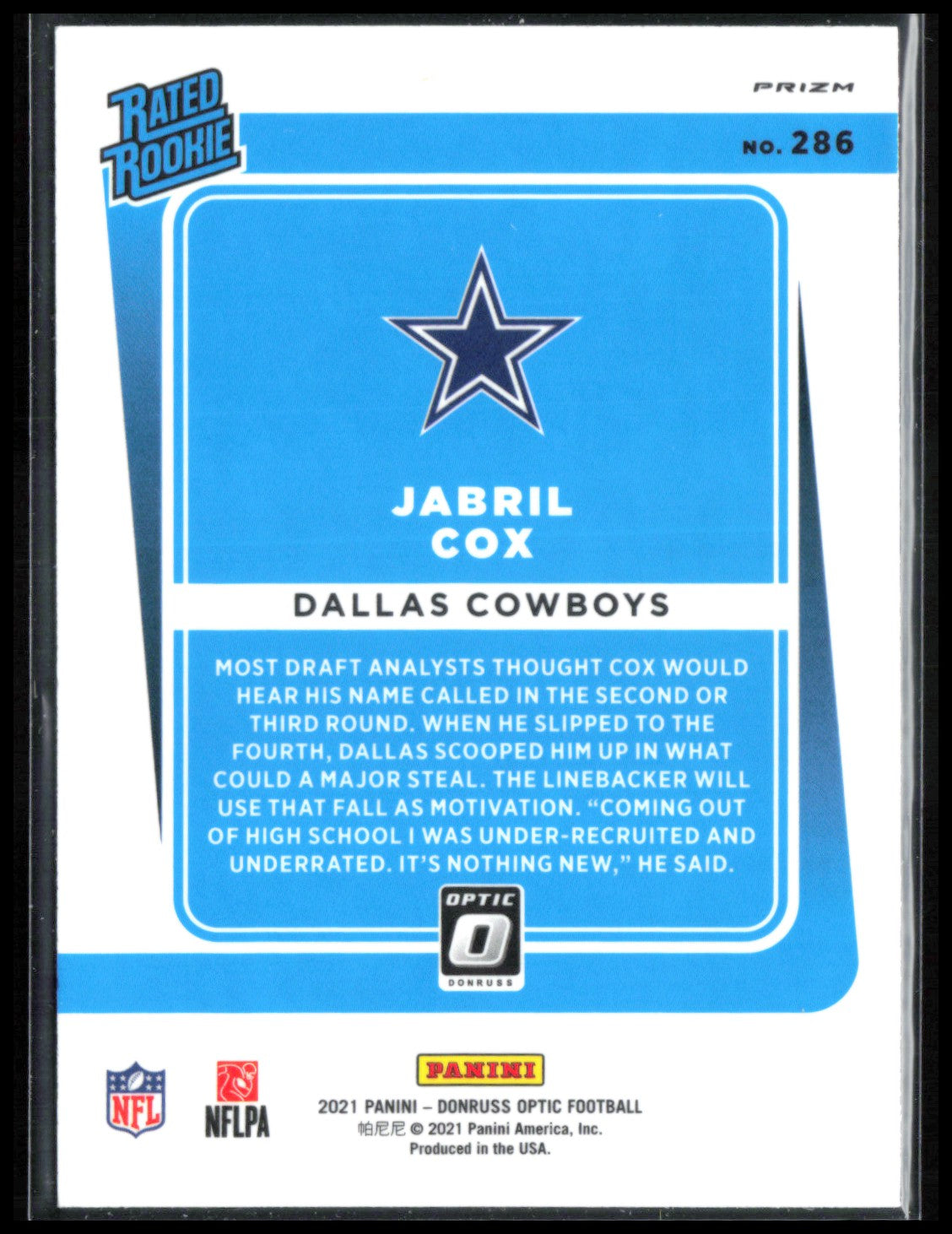 Jabril Cox RC Purple Shock