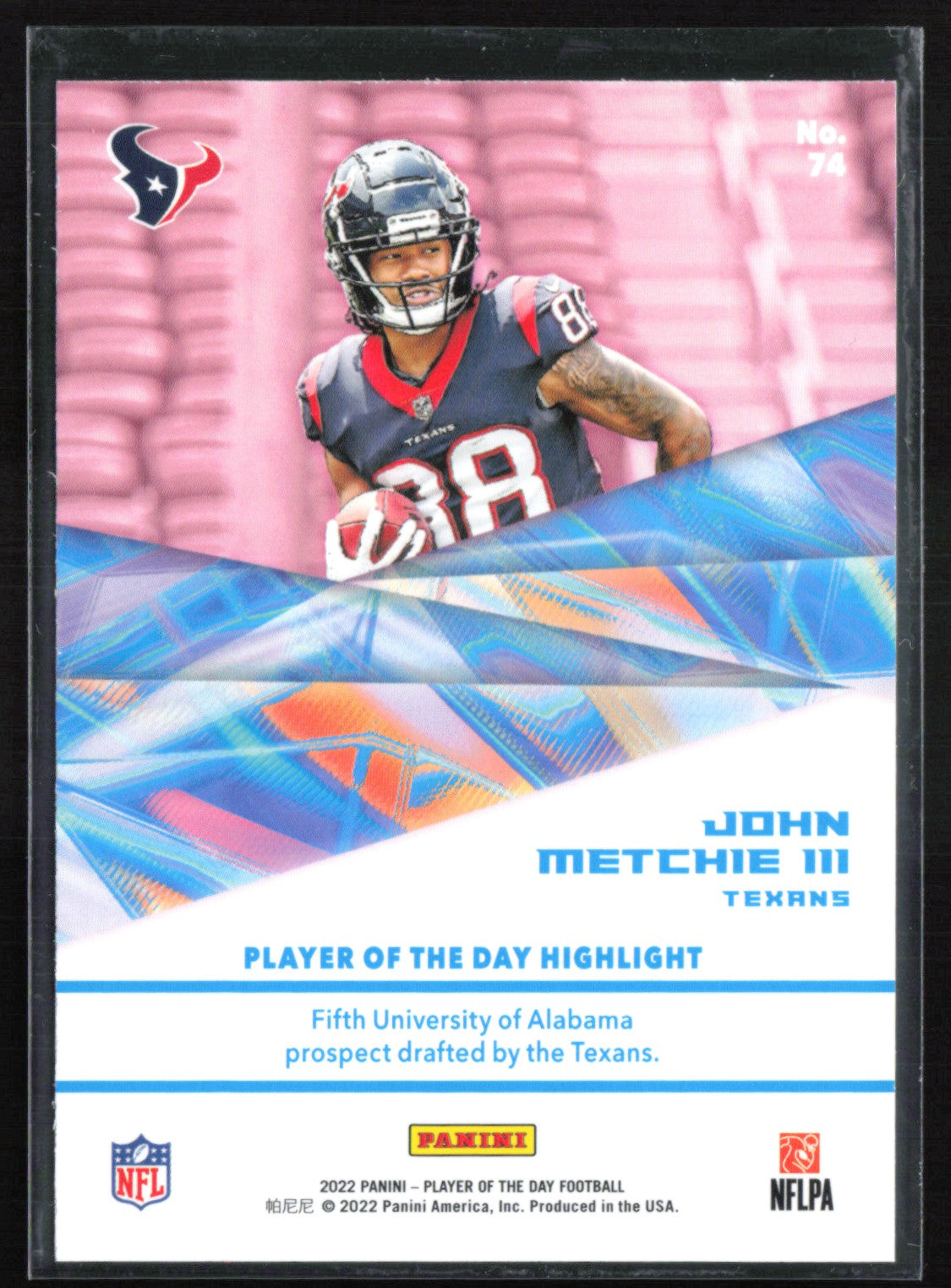 John Metchie III RC Player of the Day