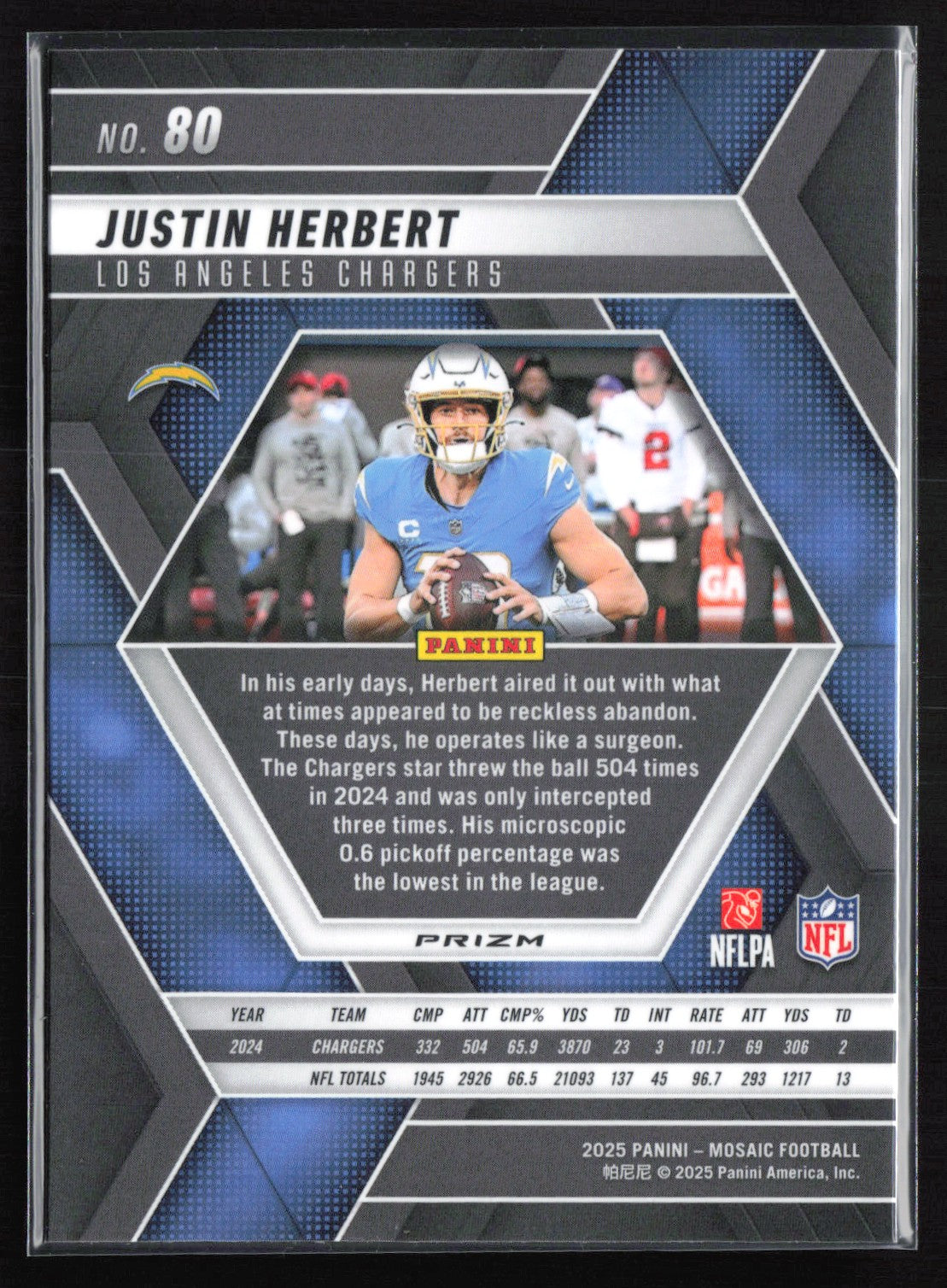 Justin Herbert Mosaic Prizm