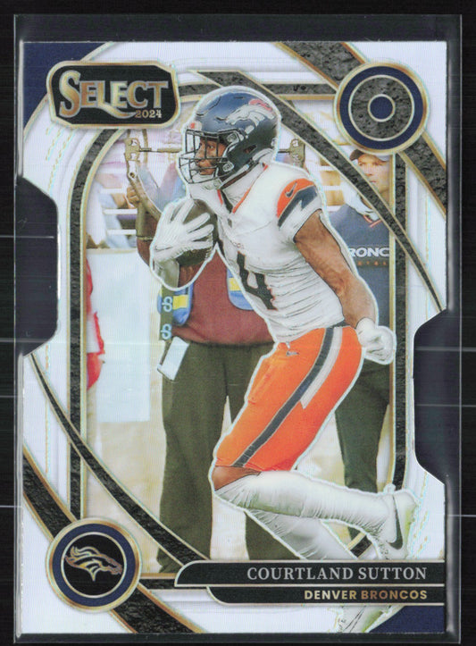 Courtland Sutton Silver Die-Cut