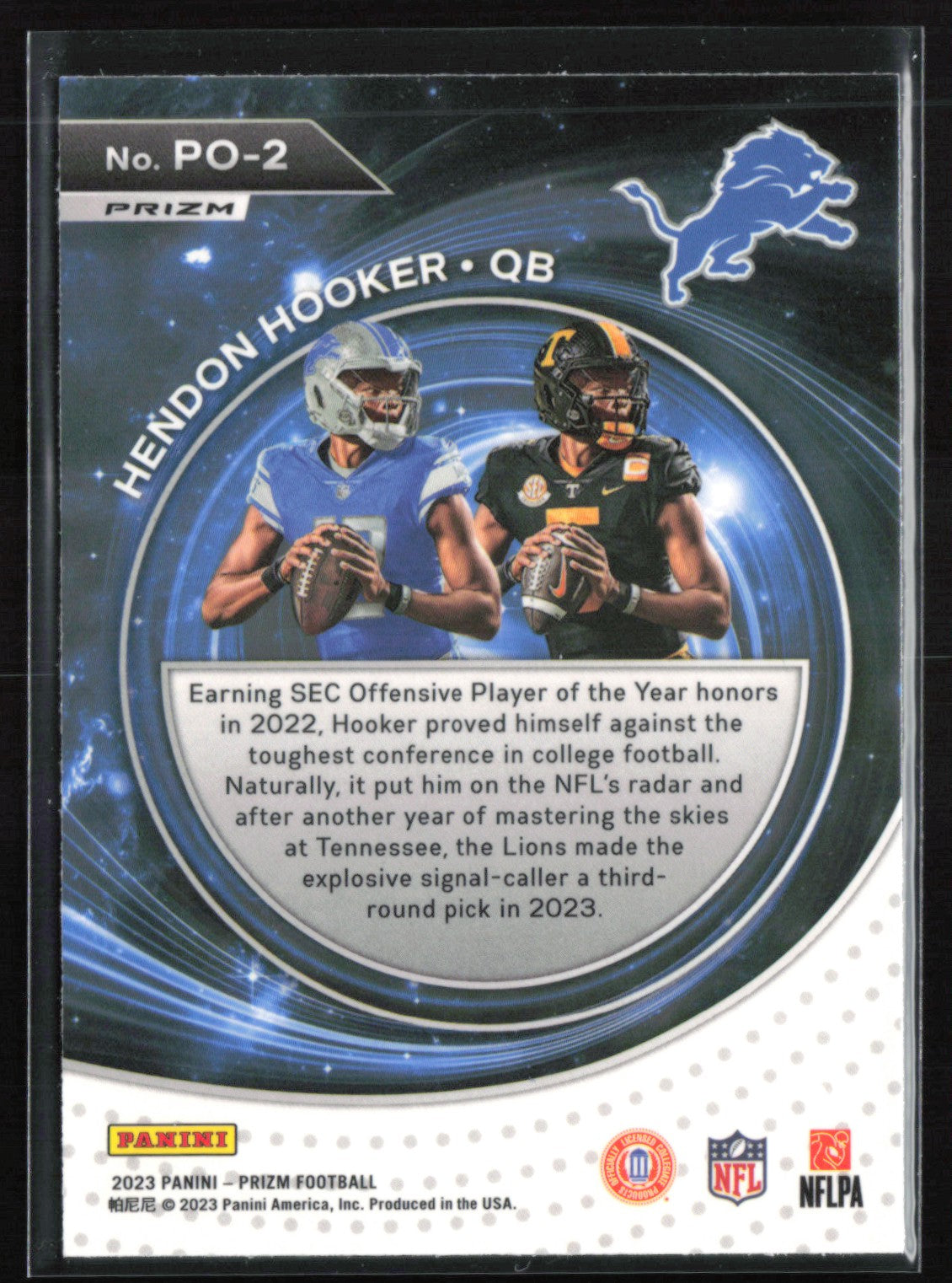 Hendon Hooker RC Green