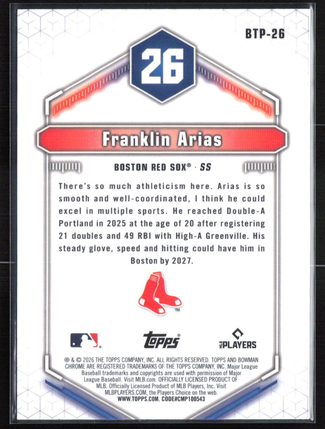 Franklin Arias Top 100