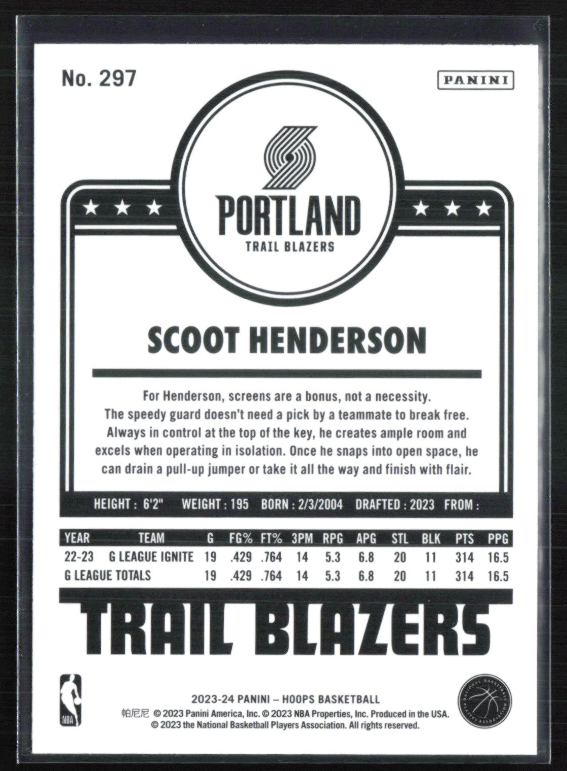 Scoot Henderson RC
