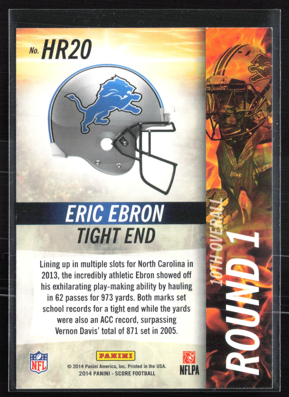 Eric Ebron RC