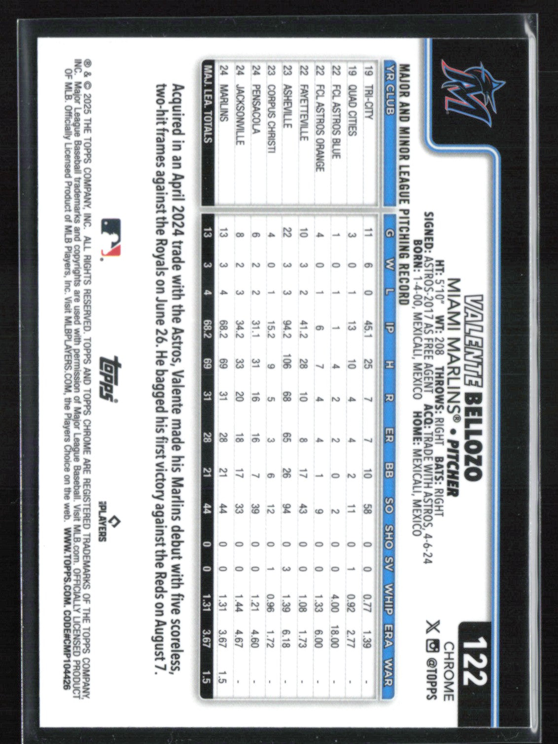 Valente Bellozo RC Sapphire