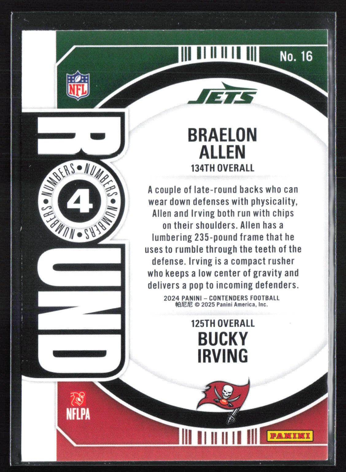 Braelon Allen / Bucky Irving RC