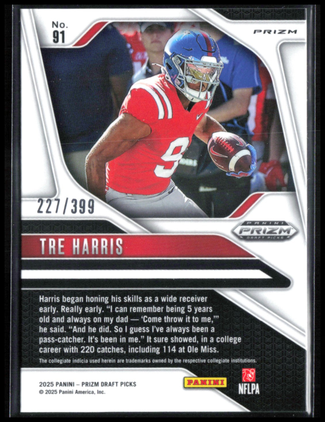 Tre Harris RC Red /399