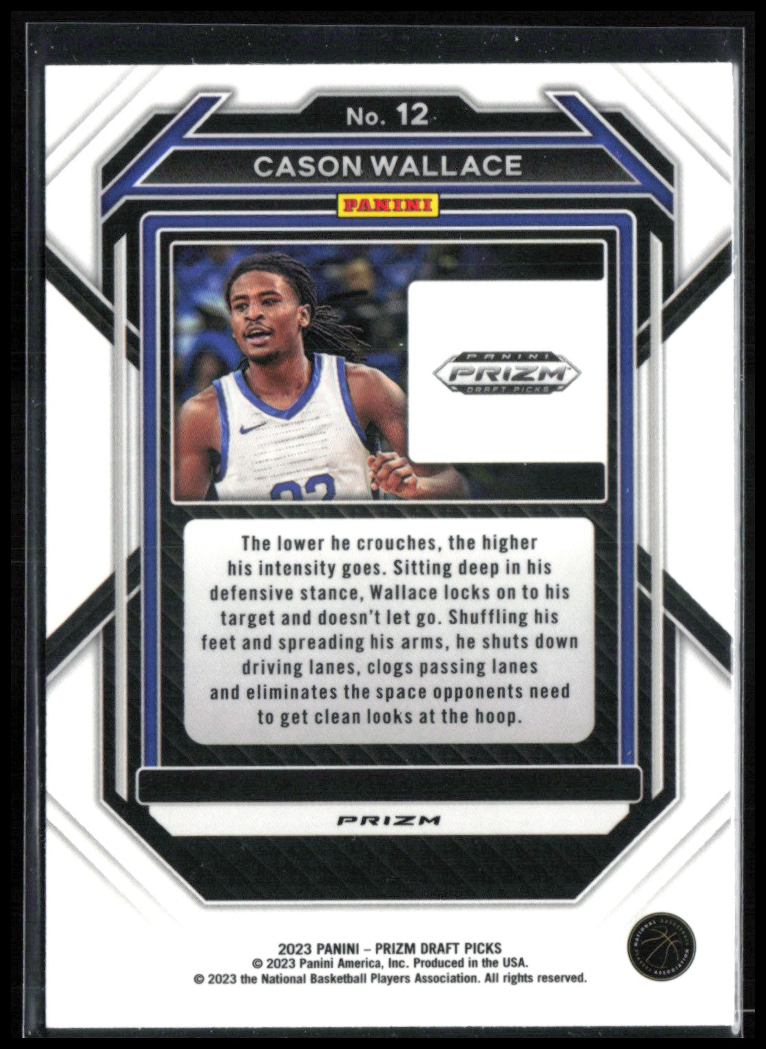 Cason Wallace RC Red Ice