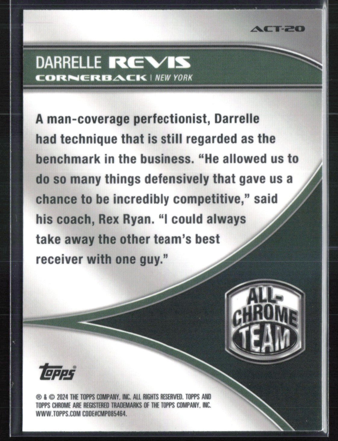Darrelle Revis X-Fractor