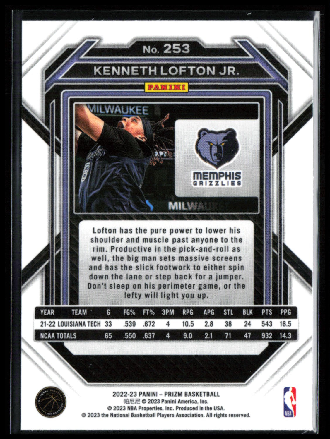Kenneth Lofton Jr. RC