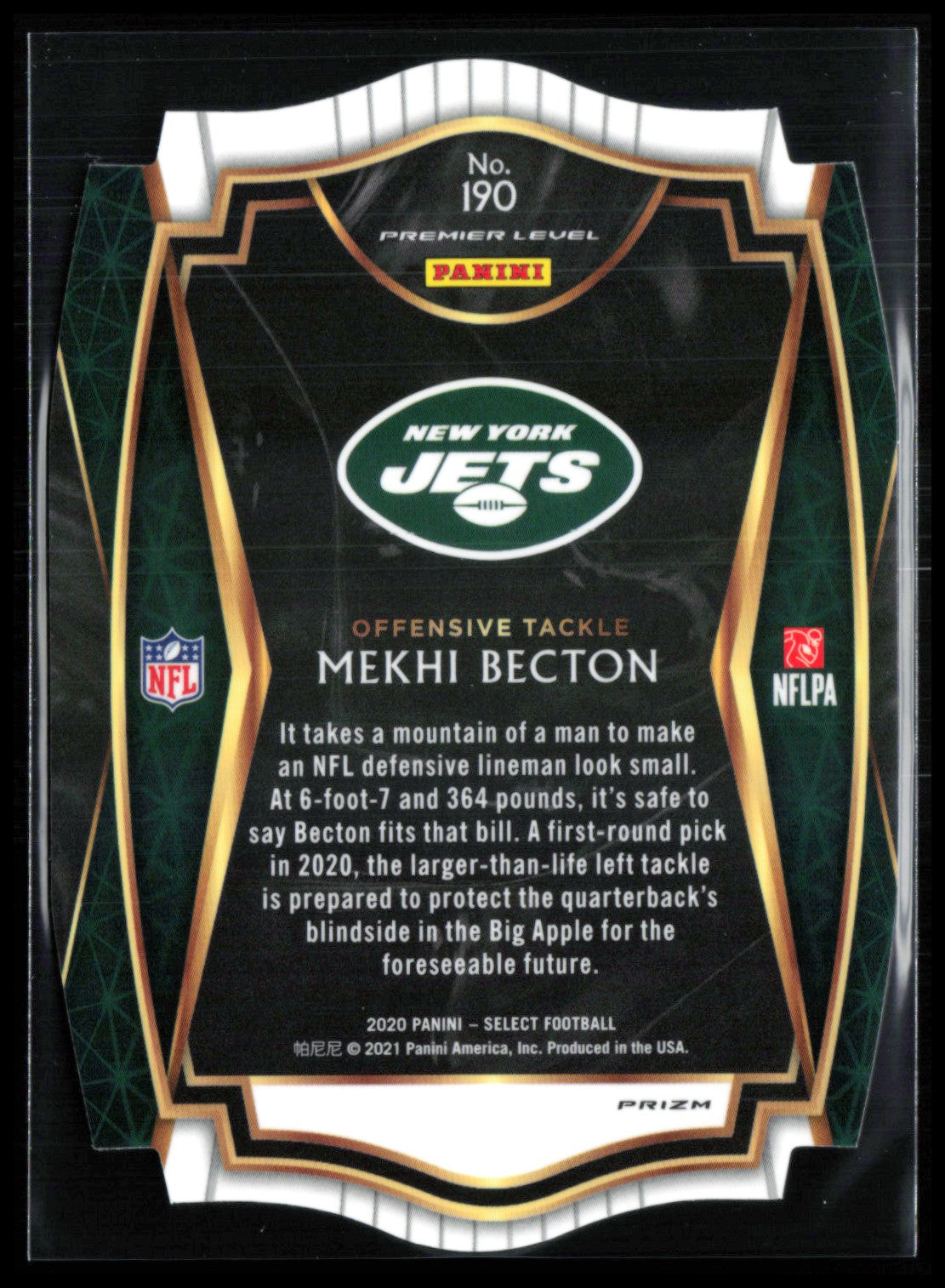 Mekhi Becton White RC