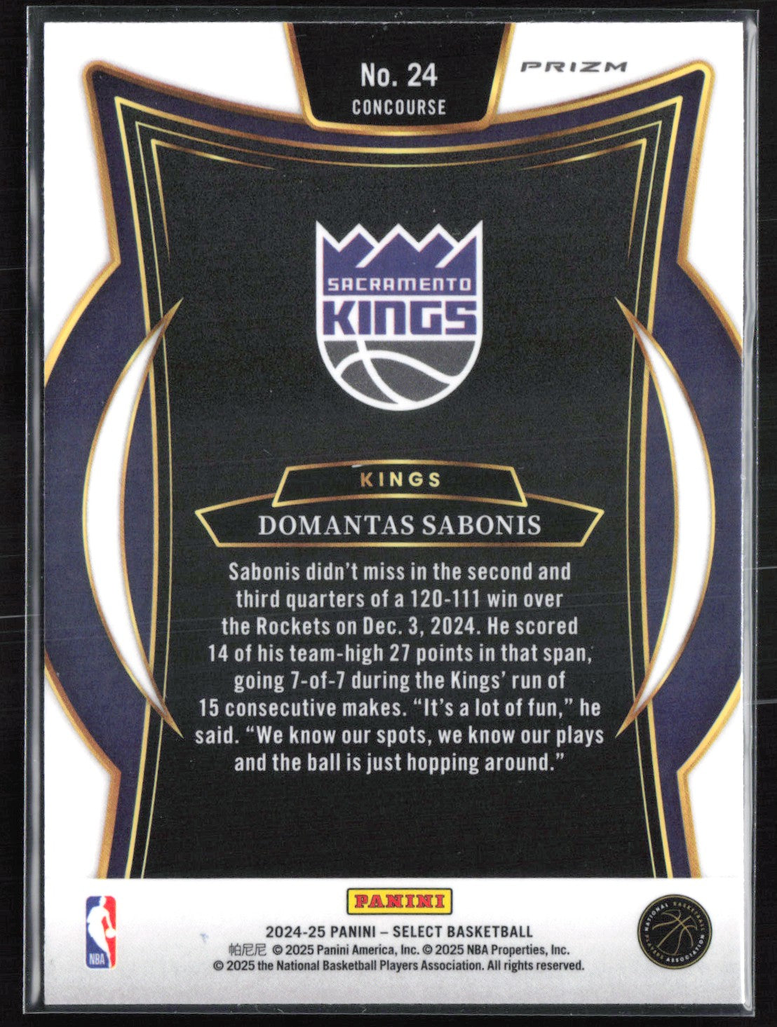 Domantas Sabonis Green Stars