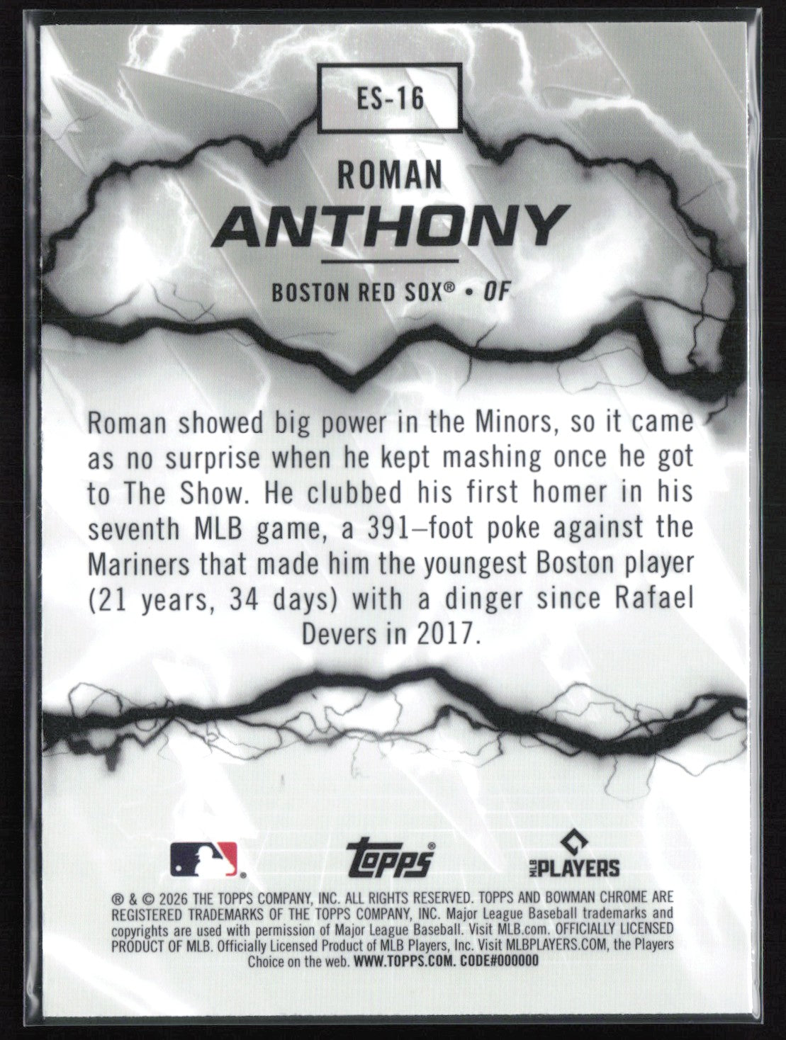 Roman Anthony RC Electric Sluggers