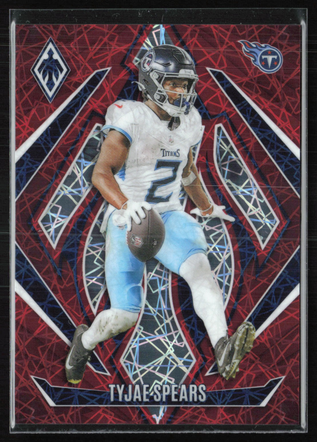 2024 Panini Phoenix 141 Tyjae Spears Red Laser /199 144/199