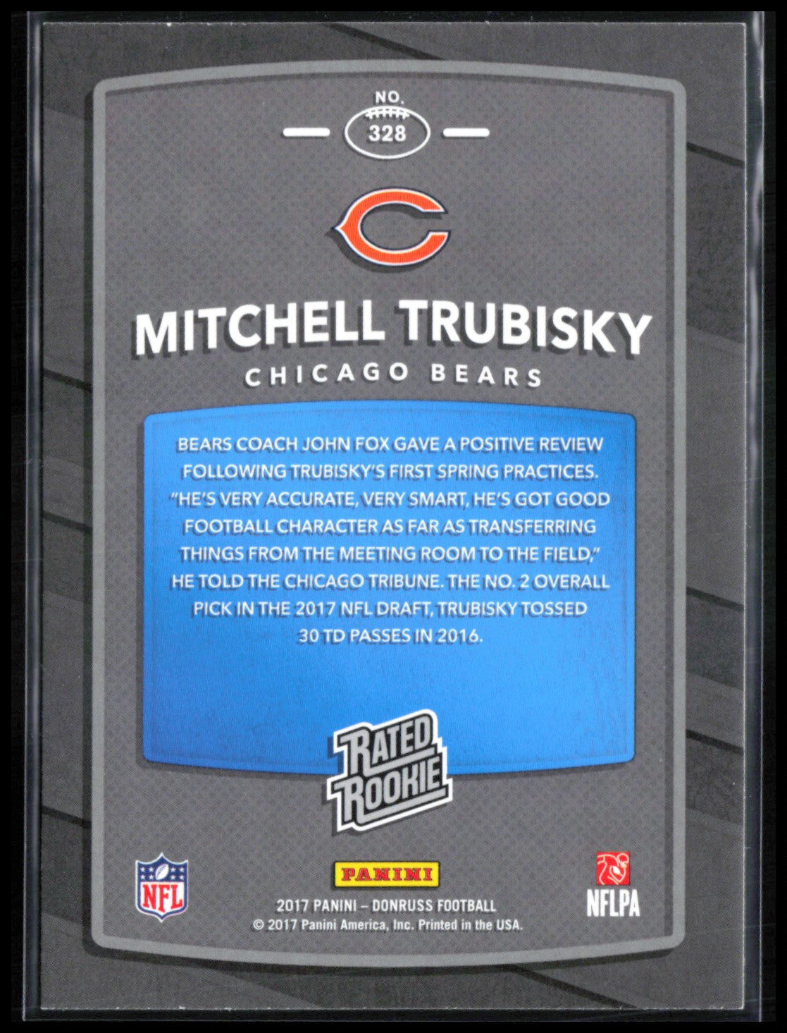 Mitchell Trubisky RC