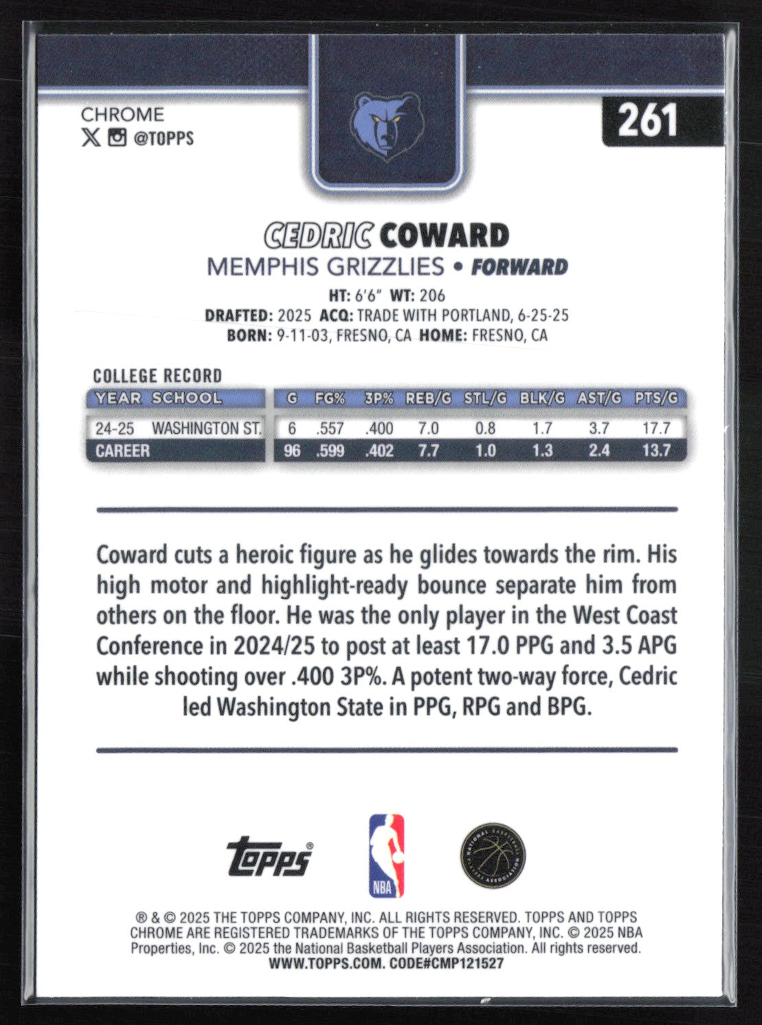 Cedric Coward RC