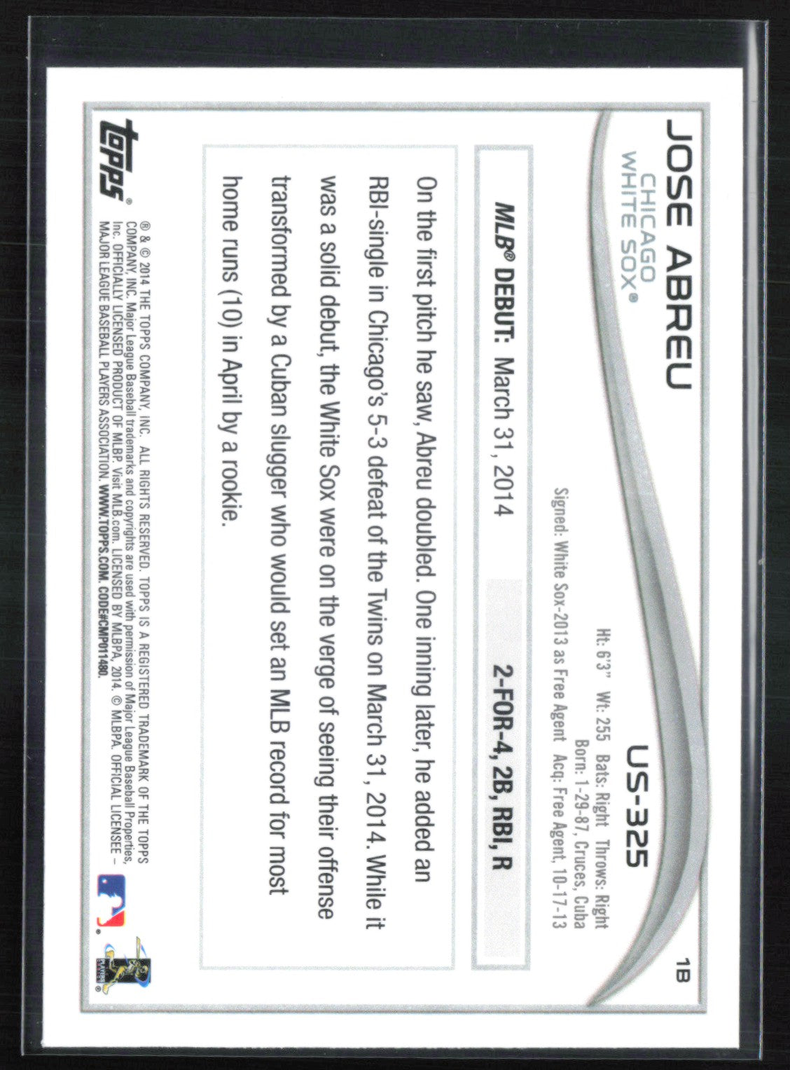 Jose Abreu RC