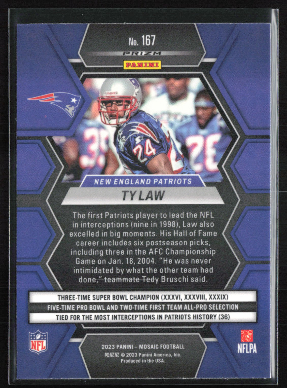 Ty Law Reactive Yellow
