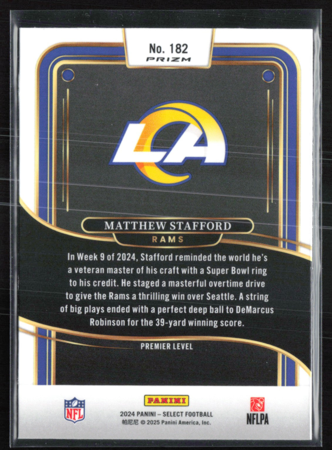 Matthew Stafford Black Green Shock