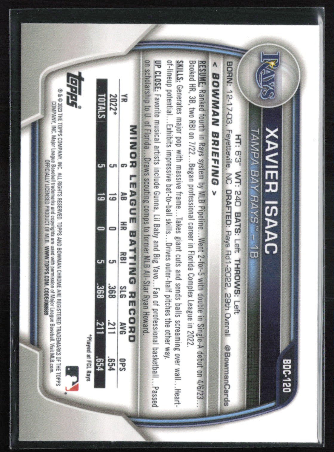 Xavier Isaac Sapphire