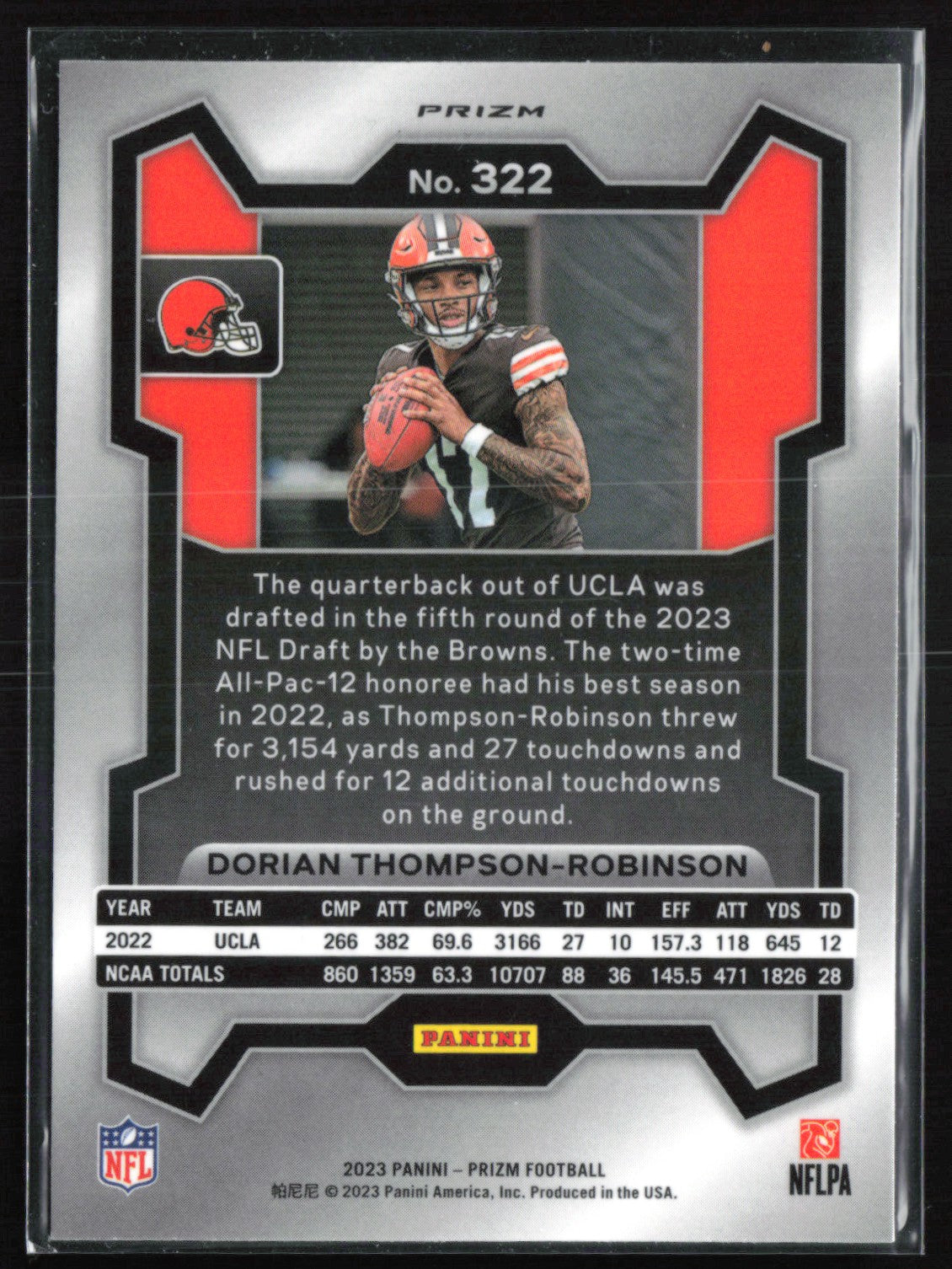 Dorian Thompson-Robinson RC Orange laser