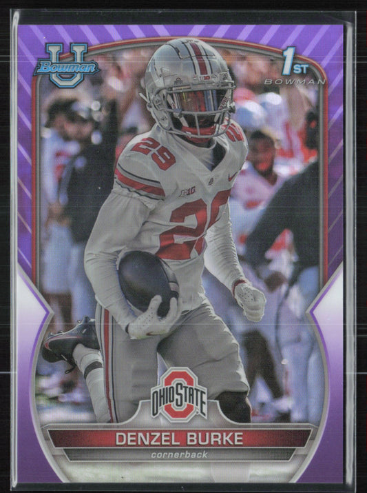 Denzel Burke 1st Bowman Purple /399