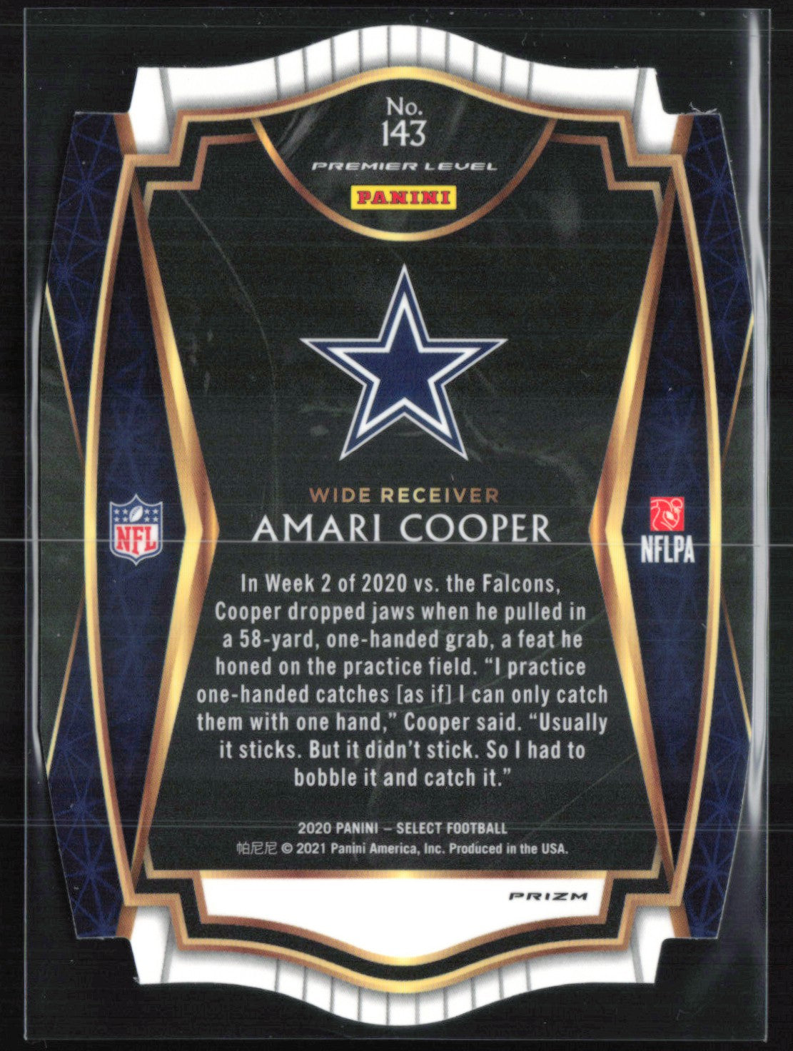 Amari Cooper Maroon Die-Cut