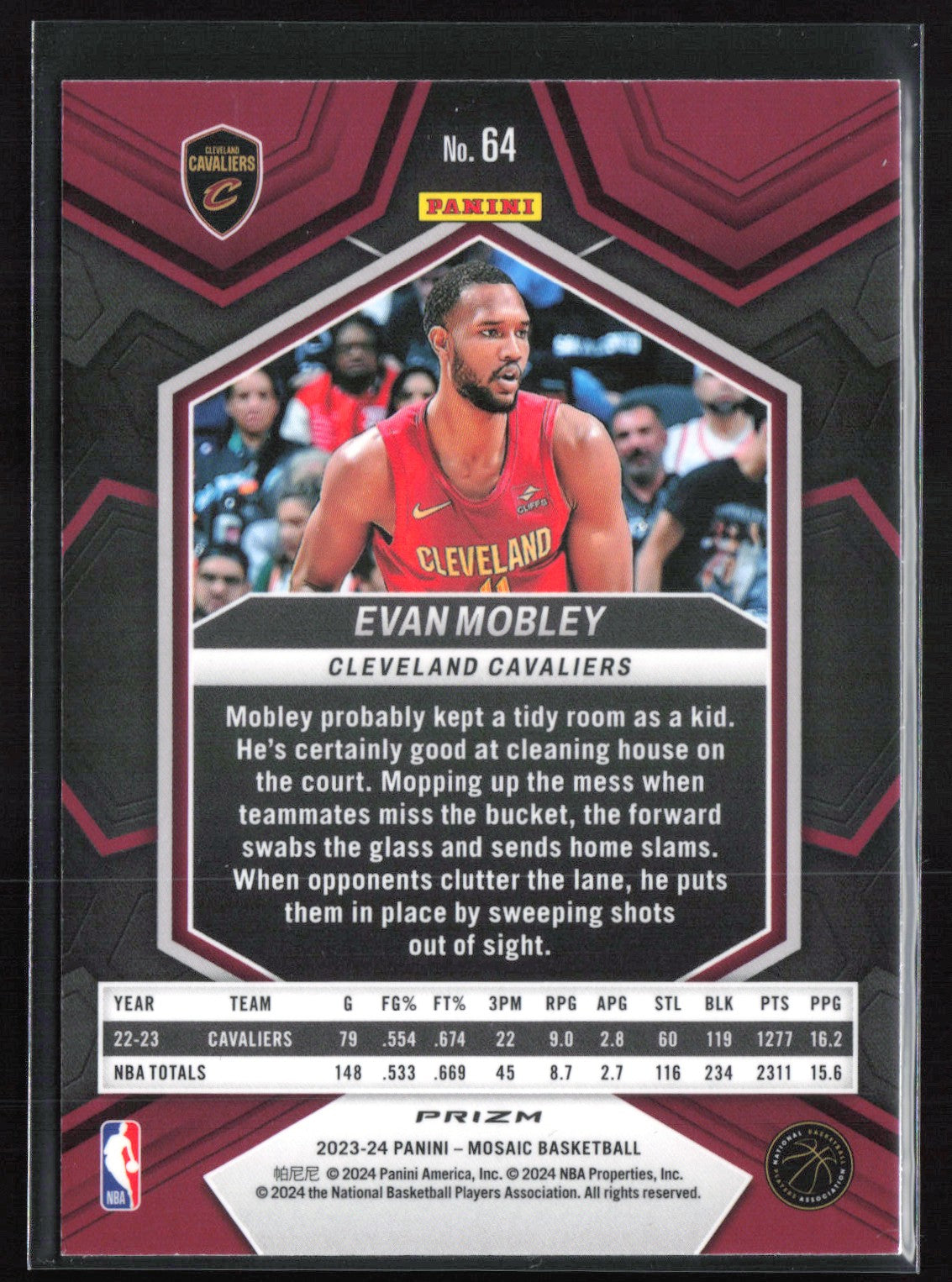Evan Mobley Reactive Yellow