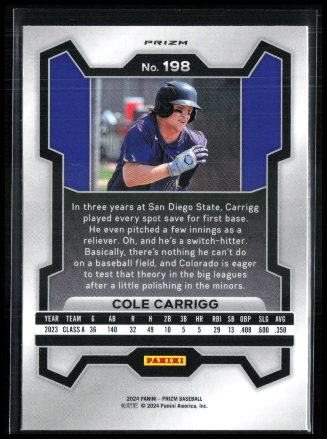 Cole Carrigg Silver