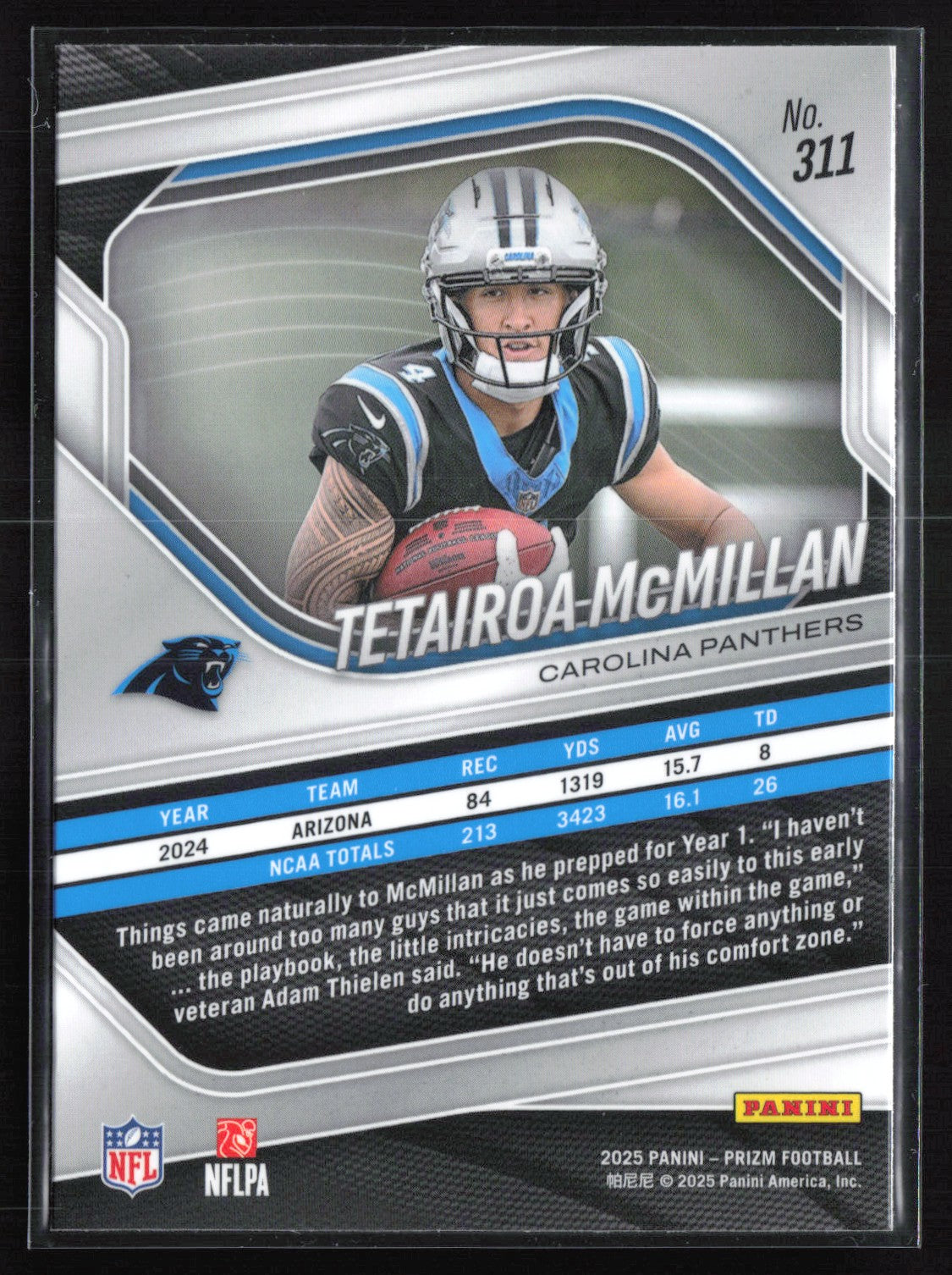 Tetairoa McMillan RC