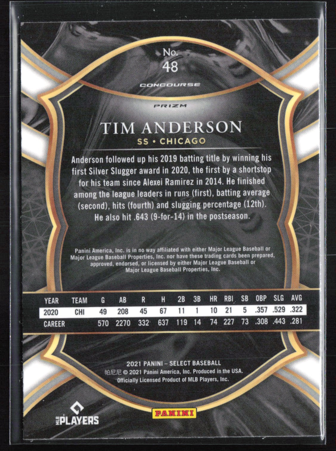 Tim Anderson Red Disco