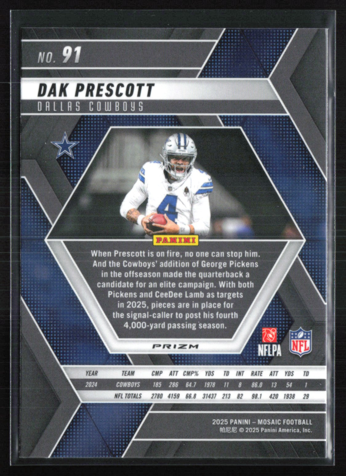 Dak Prescott Holo