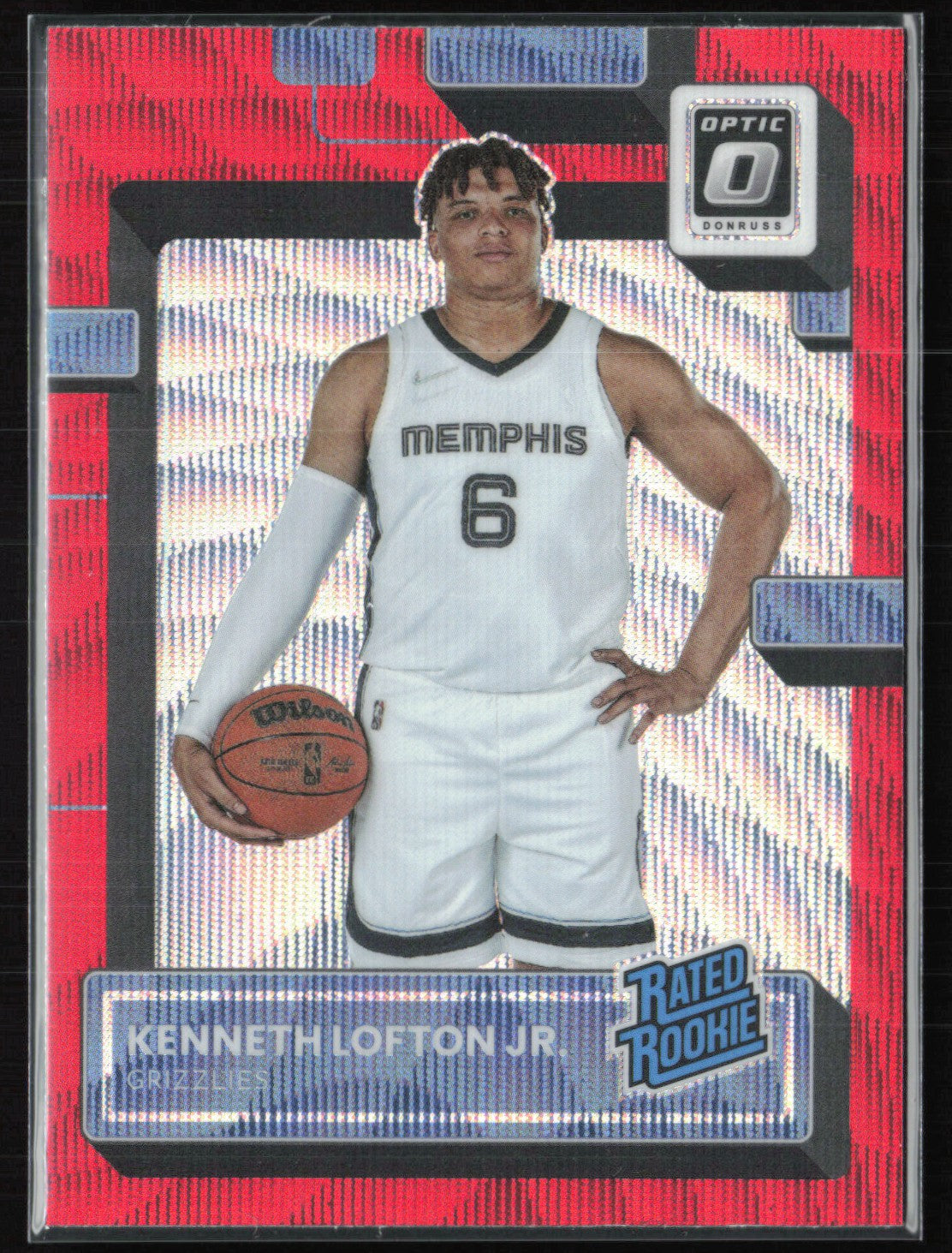 Kenneth Lofton Jr. RC Red Wave