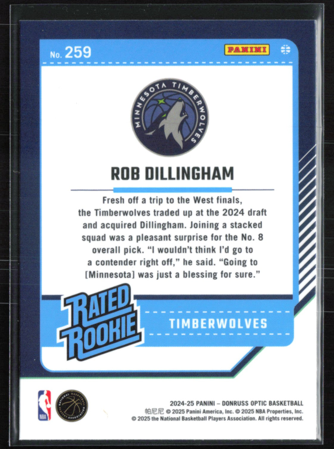 Rob Dillingham RC