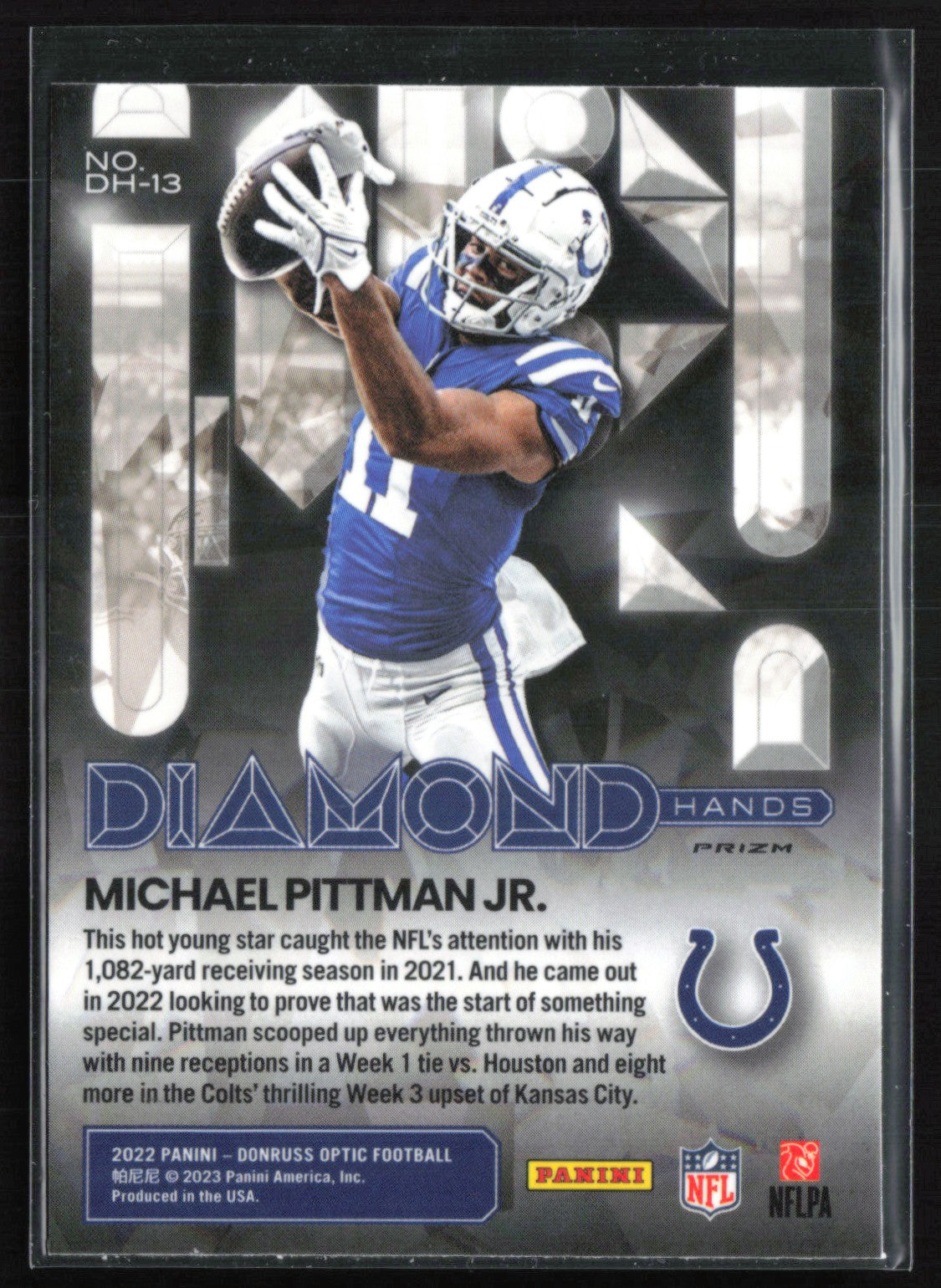 Michael Pittman Jr. Diamond Hands
