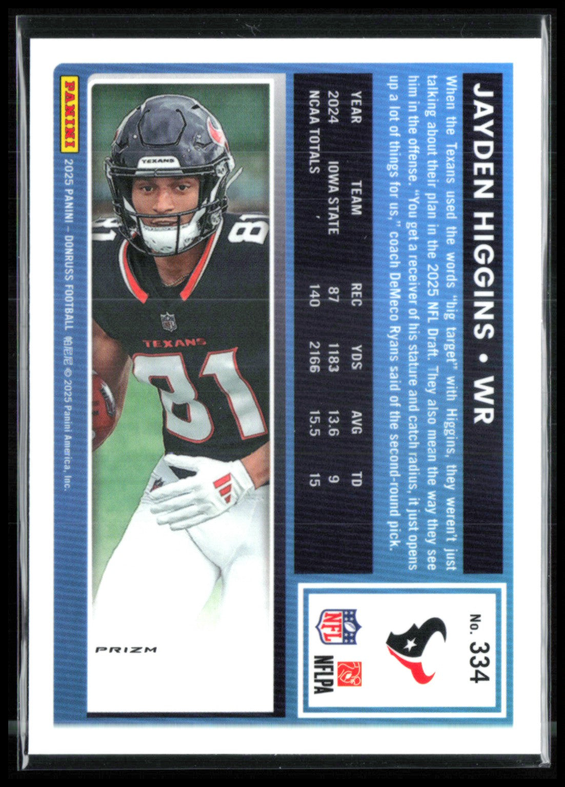 Jayden Higgins RC Pink Holo