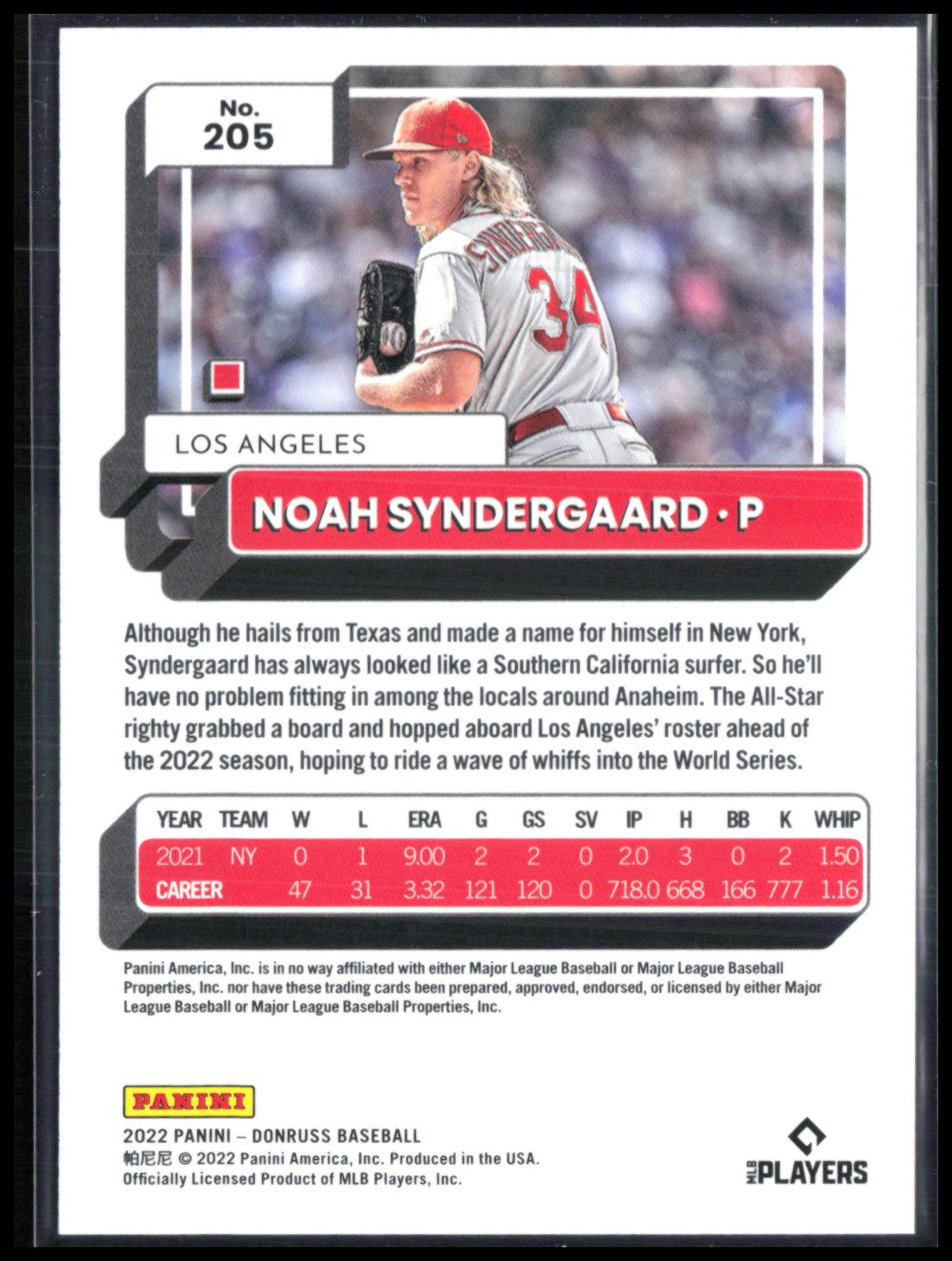 Noah Syndergaard Red /2022