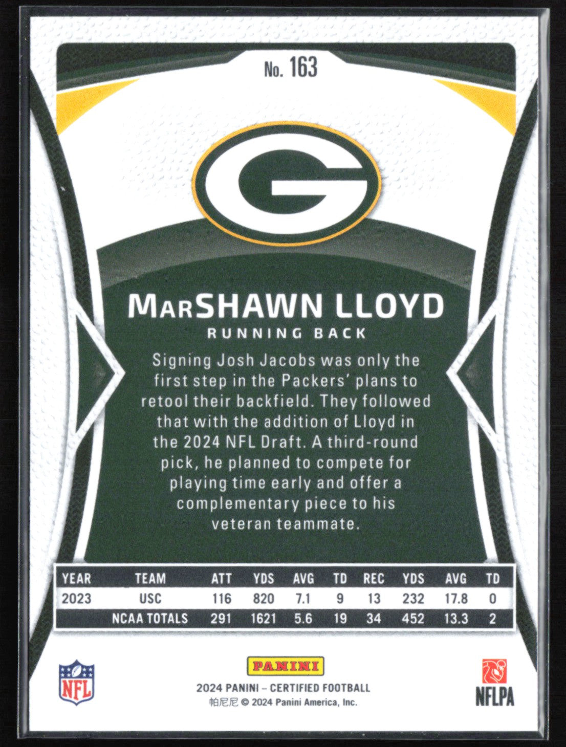 MarShawn Lloyd RC /275