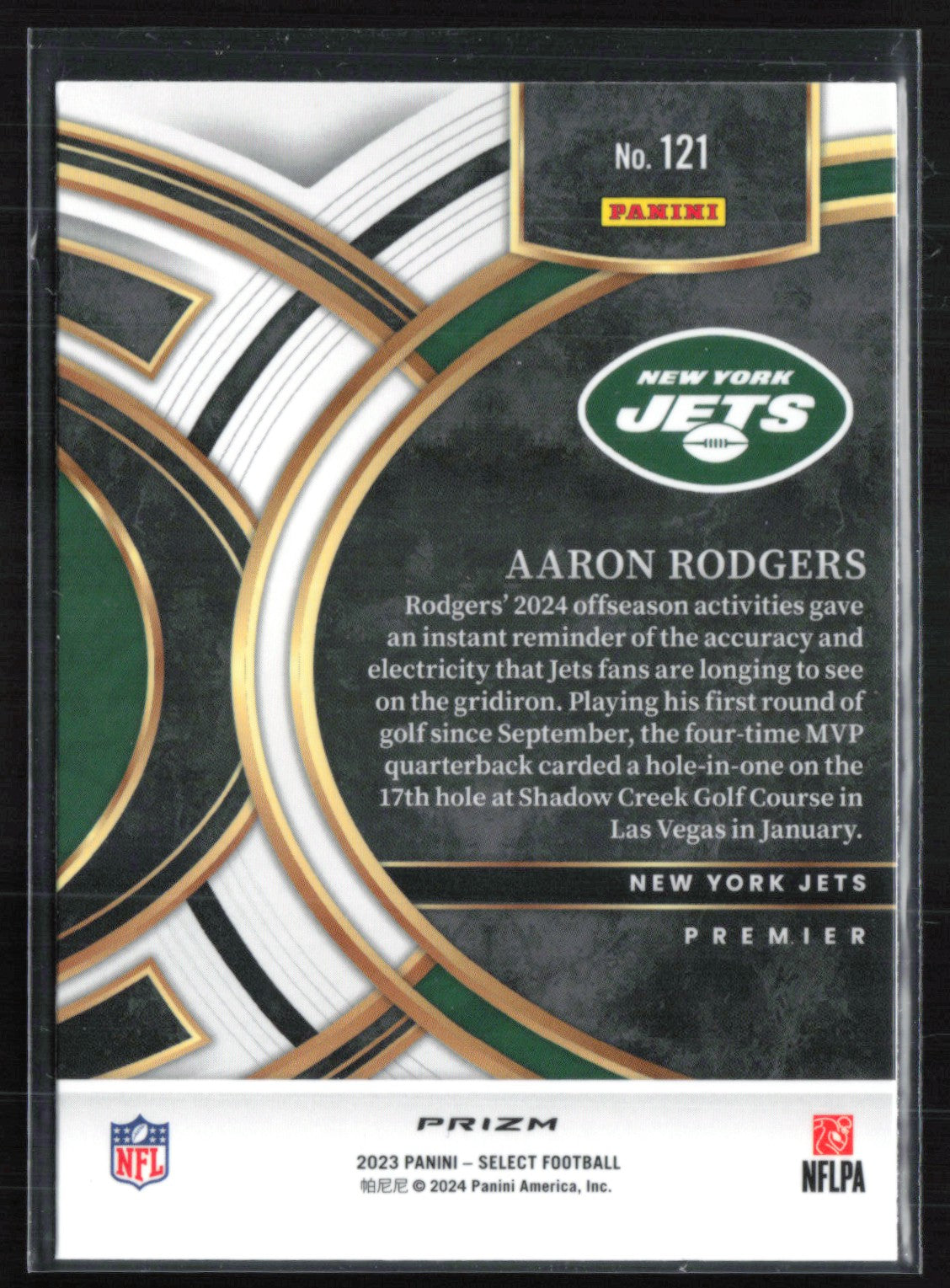Aaron Rodgers Silver Premier Level